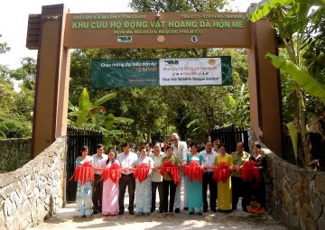 Inauguration of Hon Me Wildlife Rescue Station