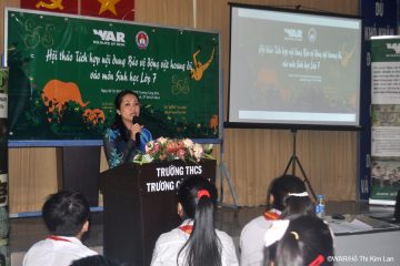 Tăng cường Giáo dục Bảo vệ Động vật hoang dã vào chương trình chính khoá tại trường học.