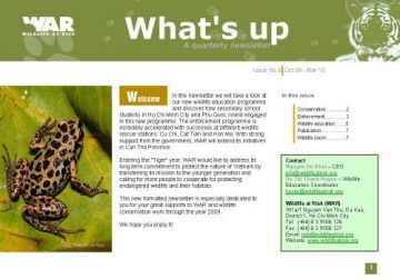 What's Up: Issue 9 (March 2010)