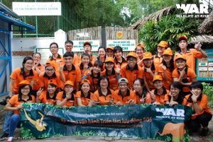 Volunteer students visit Cu Chi Wildlife Rescue Station (Part 2_ Training course on Skills to Operate SOS Traveling Exhibition)