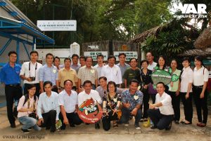 Teachers and education managers of Tan Binh District Department of Education and Training visited Cu Chi Wildlife Rescue Station.