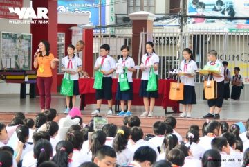 Integrating wildlife protection into extra-curiculum activities of Tan Binh District – The Wildlife Origamy Contest